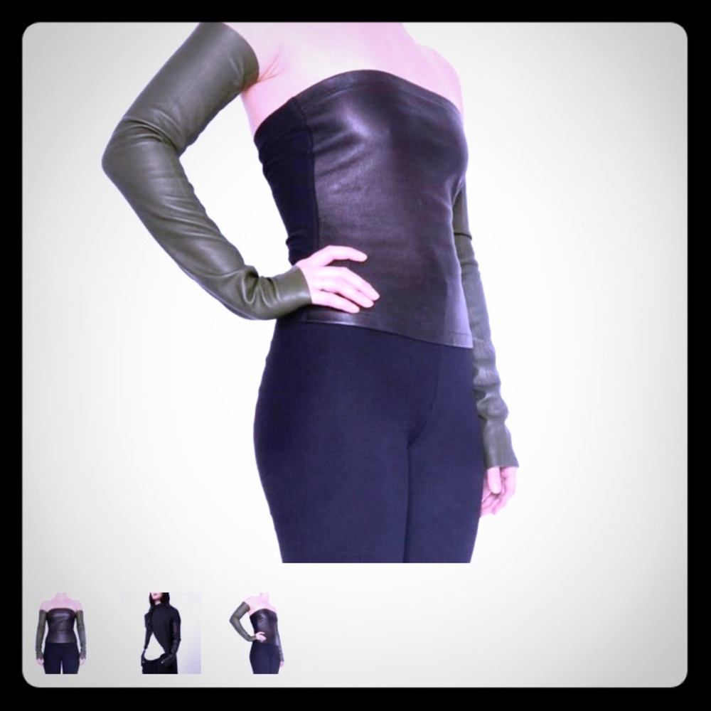 ISO🚨 SHARE 🚨 Elaine Kim Doria Leather Sleeves